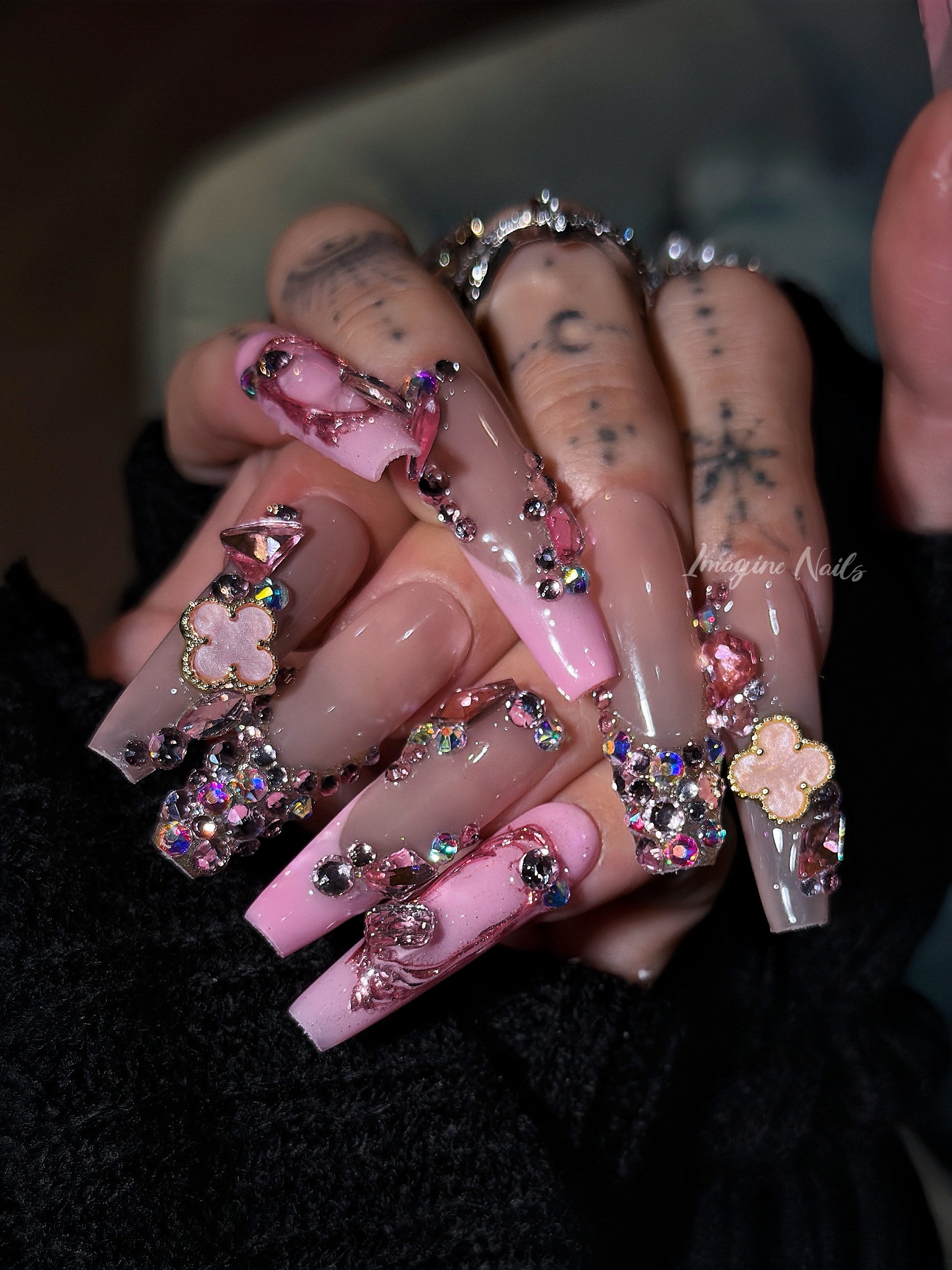 Blush Pink Van girl